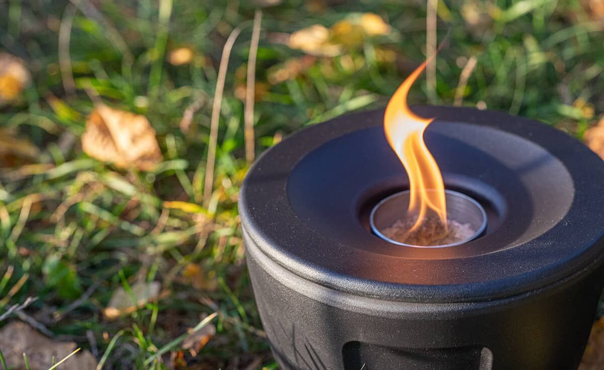 Winterhaube und Schutzhaube für das Schmelzfeuer® Camping CeraLava® ~ CSF-WH von DENK Keramik