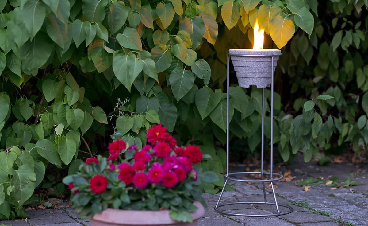 Ständer Edelstahl für alle Schmelzfeuer Outdoor - SFD-STE von DENK Keramik