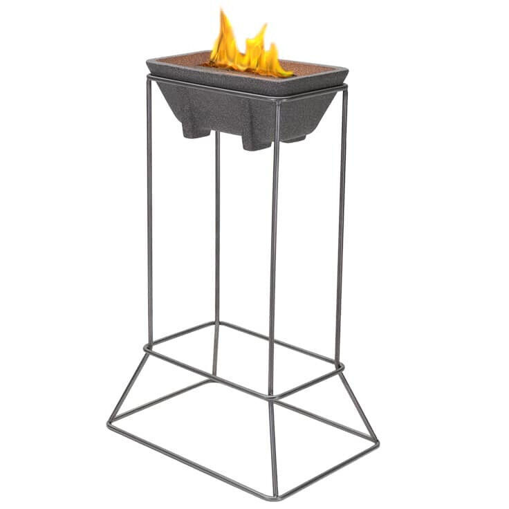 DENK Keramik Ständer Edelstahl für Schmelzfeuer Outdoor XL - SXLG-STE von DENK Keramik
