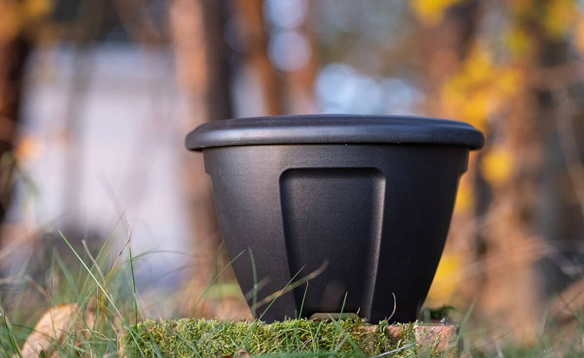 Regenhaube für das Schmelzfeuer® Camping CeraLava® ~ CSF-DE von DENK Keramik