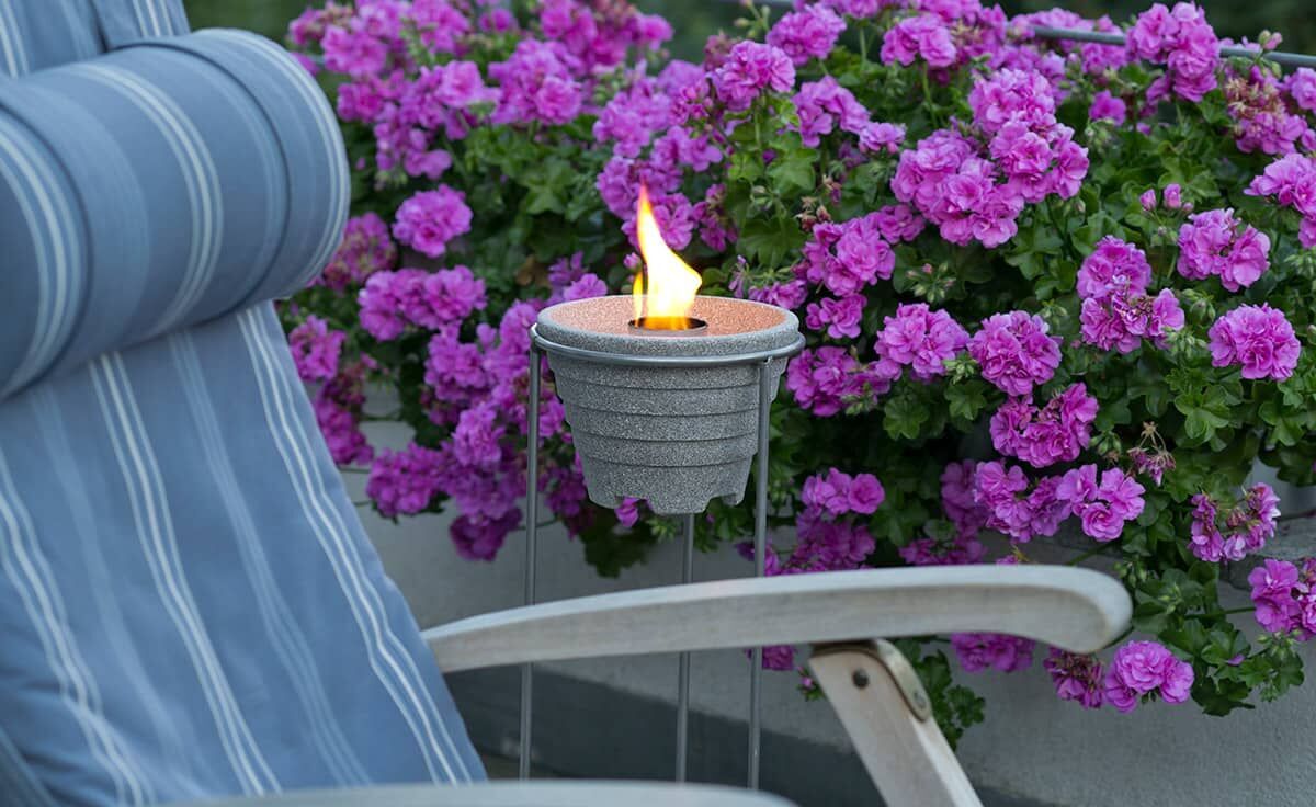 Ständer Edelstahl für alle Schmelzfeuer Outdoor - SFD-STE von DENK Keramik