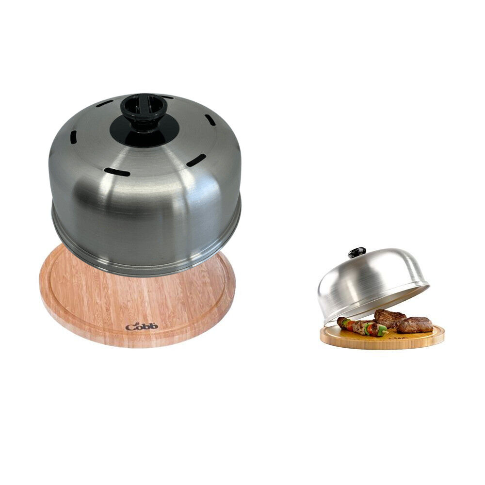 Original Cobb Grill Zubehörpaket 6 - Original Cobb Schneidebrett + Deckel - 2-teilig von Cobb